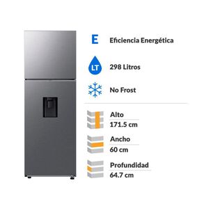 Refrigerador Top Freezer Samsung RT31CG5540S9ZS / No Frost / 298 Litros / E
